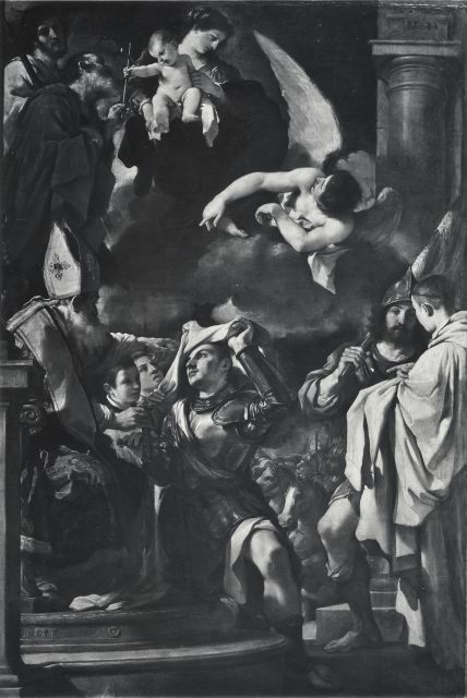 A. Villani e Figli — Giov. Francesco Barbieri, il Guercino. S. Guglielmo d'Aquitania. Bologna - Pinacoteca — insieme